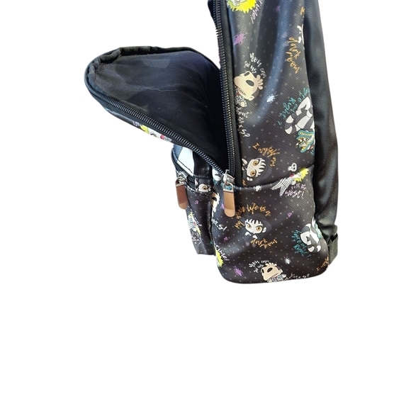 Beetlejuice Black and White Women's Backpack - Picture 3 of 9